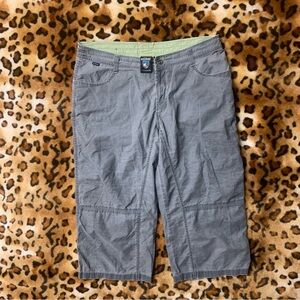 KUHL dry stretch  Women's Gray Cargo Pants size 12